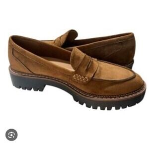 Maurices Tan Suede Loafers for Women